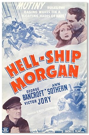 [Folio publicity pressbook for:] HELL-SHIP MORGAN