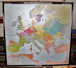 Europa zur Zeit der Germanischen Volkerwanderung und Staatenbildung (etwa 375-580) (Large pull do...