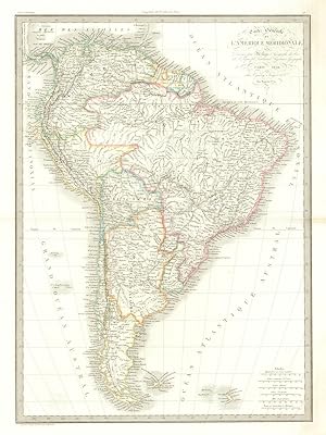 Carte Générale de l'Amerique méridionale [South America]