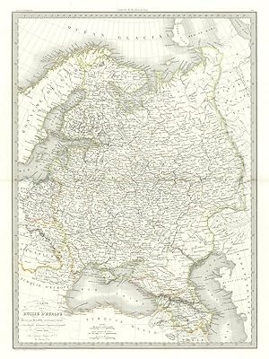 Carte de la Russie d'Europe [Russia in Europe]