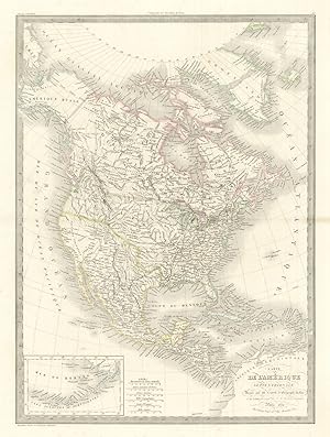 Carte de l'Amerique septentrionale [North America]