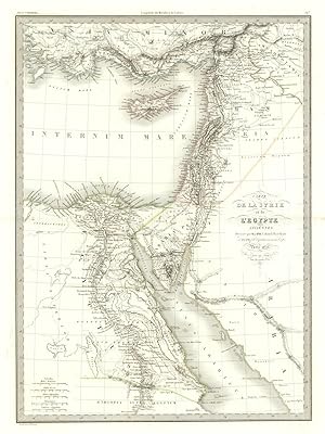 Carte de la Syrie et de l'Egypte ancienne [Syria and Ancient Egypt]