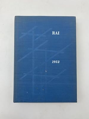 Rai. Radio italiana. Annuario 1952. Relazioni e bilancio dell'esercizio 1951