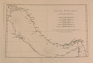 Golfe Persique Dresse en 1758 et publie en 76