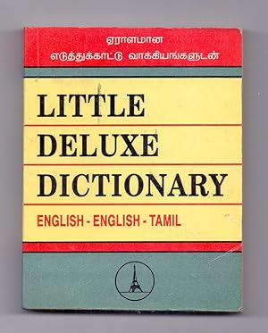 [Anonym:] Deluxe Dictionary English - English - Tamil.