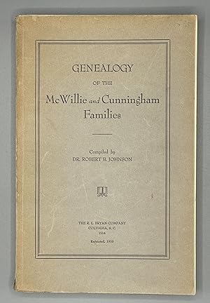 Genealogy of the McWillie and Cunningham Families