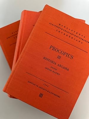 Procopii Ceasariensis Opera Omnia, recognovit Jacobus Havry, [vols. 1-3 in 3] 1: De Bella I-V. 2:...