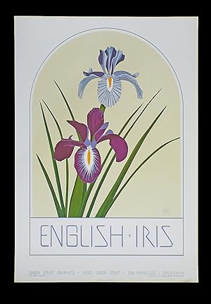 [Vintage Poster] English Iris - Tea Lautrec Litho