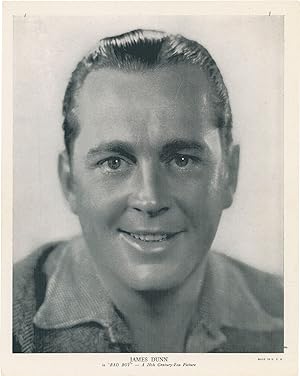 Original photograph of James Dunn, circa 1935