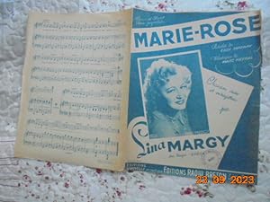 Marie Rose [partition] piano et chant