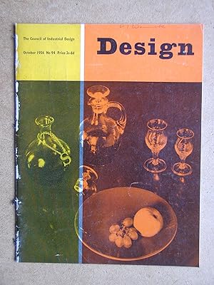 Design: The Council of Industrial Design. October 1956. No. 94.