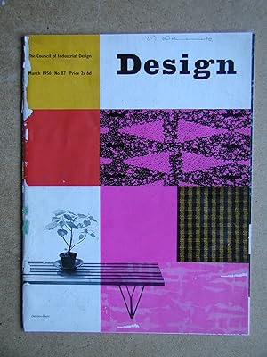 Design: The Council of Industrial Design. March 1956. No. 87.