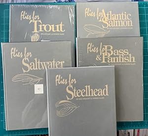 (5 Volume Set) Flies for Steelhead; Flies for Atlantic Salmon; Flies for Trout; Flies for Bass & ...