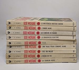 Lot de 18 romans Bob Morane - titres voir photos