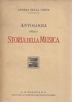 ANTOLOGIA DELLA STORIA DELLA MUSICA
