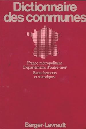 Dictionnaire des communes - Collectif
