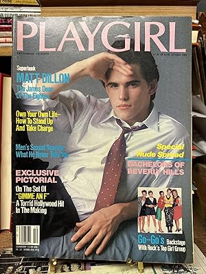 Playgirl October 1984 (Matt Dillon Cover)