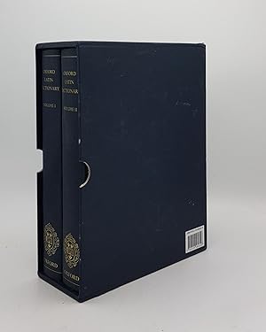 OXFORD LATIN DICTIONARY Volume I A-L [&] Volume II M-Z