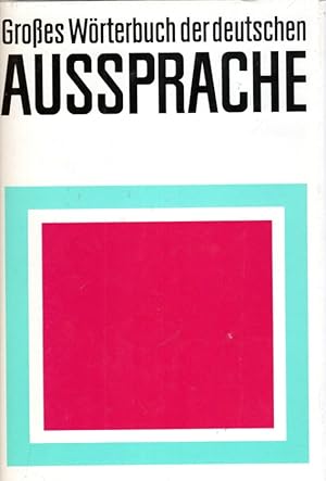 Großes Wörterbuch der deutschen Aussprache