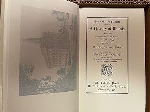A History of Illinois; From its commencement as a state in 1818 to 1847, Volume II