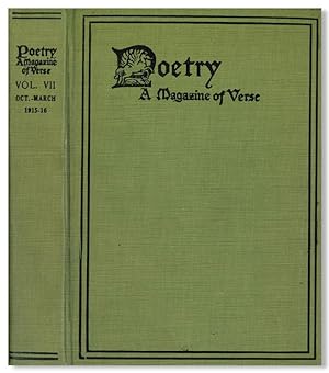 POETRY A MAGAZINE OF VERSE