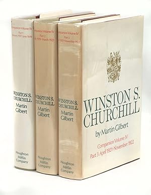 Winston Churchill, Volume IV, Companion, Documents, Parts 1, 2, 3 [Three-Volume Set]: January 191...