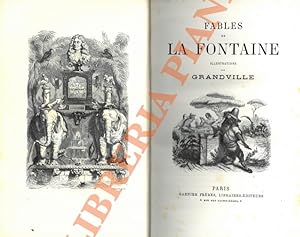 Fables de La Fontaine. Illustrations par Grandville.