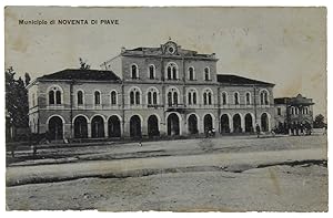 Municipio di NOVENTA DI PIAVE [cartolina viaggiata del 1935]: