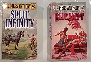 The Apprentice Adept (Two book Matching set: Split Infinity & Blue Adept)