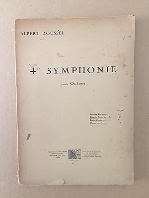 4ème symphonie pour Orchestre