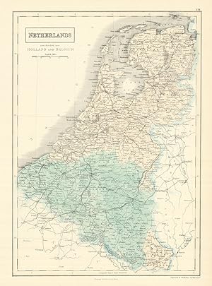Netherlands, now divided into Holland and Belgium