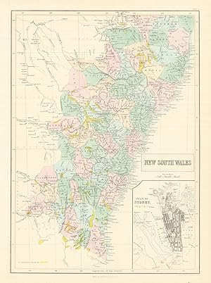 New South Wales [inset: plan of Sydney]