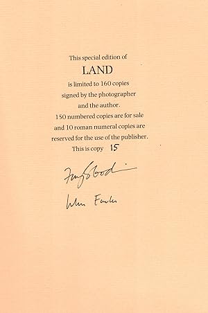 Land - Signed, Numbered Limited Edition