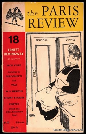 The Paris Review, Number 18 (Spring, 1958).