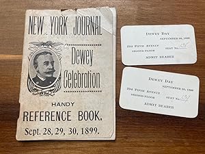 NEW YORK JOURNAL DEWEY CELEBRATION HANDY REFERENCE BOOK. SEPT. 28, 29, 30, 1899 (with 2 Dewey Day...