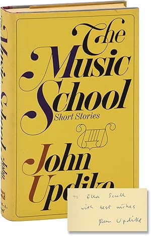 The Music School: Short Stories (First Edition, inscribed)