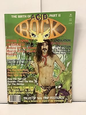 Acid Rock Magazine, Vol. 2 No. 1, January 1978