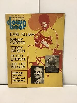 Down Beat, The Contemporary Music Magazine, Vol. 44 No. 4, February 24 1977