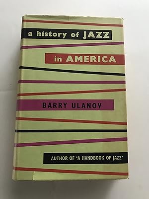 A History Of Jazz In America