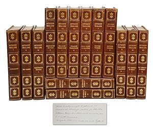 The Barsetshire Novels (14 volume set with piece of Trollope's original manuscript)