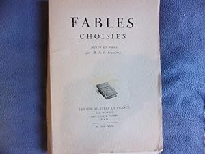 Fables choisies tome III