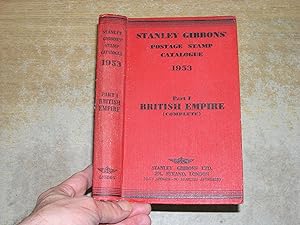 Stanley Gibbons Priced Postage Stamp Catalogue 1953 - Part I British Empire (Complete)