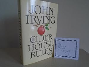 The Cider House Rules [1st Printing with Bookplate Signed by the Author Laid-In]