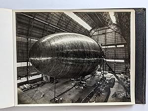 METAL-CLAD BLIMP ZMC-2 Album w/ 34 PHOTOS of its PRODUCTION + SAMPLE of its HULL