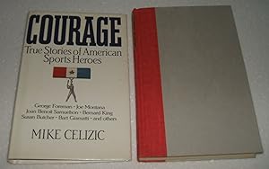 Courage: True Stories of American Sports Heroes // The Photos in this listing are of the book tha...