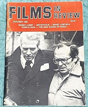 Films in Review, October 1984, featuring Paul Newman and Sidney Lumet, from The Verdict
