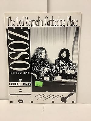Zoso International, Number 58, Vol. 5 No. 11, The Led Zeppelin Gathering Place