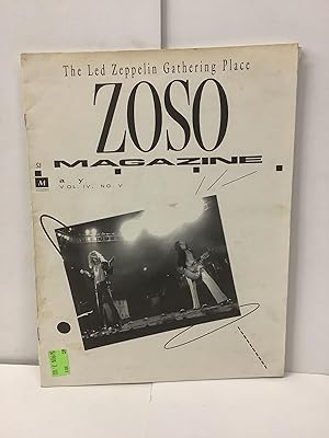 Zoso International, May, Vol. 4 No. 5, The Led Zeppelin Gathering Place