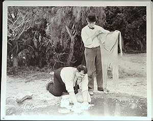 One Good Turn 8 x 10 Still 1931 Stan Laurel and Oliver Hardy