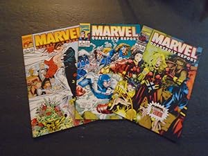 3 Iss Marvel Quarterly Report 1994 #1,2, and 3